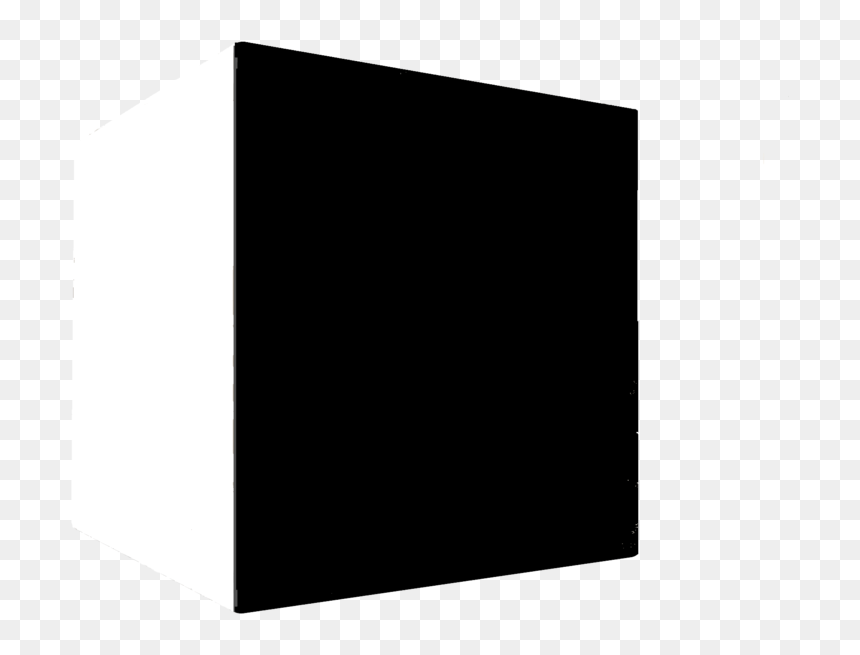 Black Cube Png - Wood, Transparent Png - 3d square png