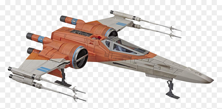 Star Wars Episode Ix - Poe Dameron X Wing, HD Png Download - star wars x wing png