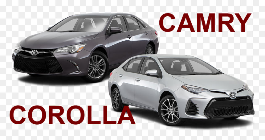Toyota Camry And Toyota Corolla - Toyota Camry 2017 Gray, HD Png Download - toyota corolla png