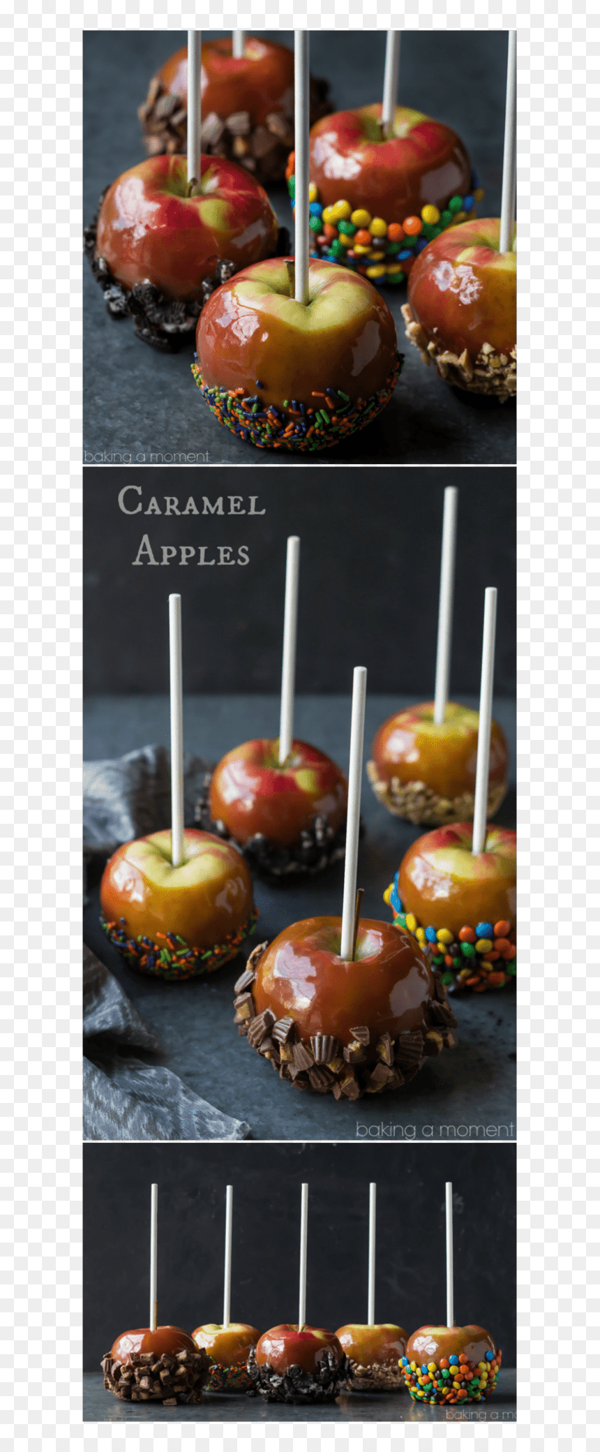 Caramel Apples 5 Ways, HD Png Download - candy apple png