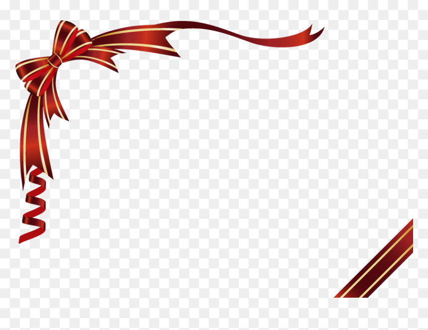 Christmas Ribbon Frame, HD Png Download - toyota corolla png