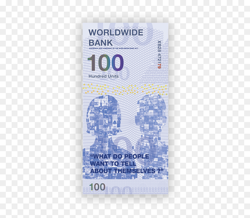 Paper, HD Png Download - blue hundred png