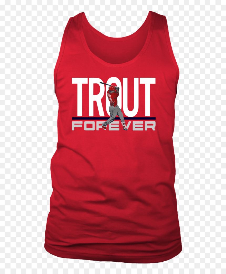 Mike Trout Forever Shirt Los Angeles Angels Of Anaheim - Sleeveless Shirt, HD Png Download - mike trout png