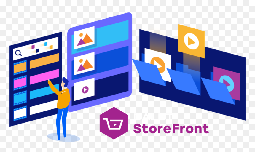Dsf Illustration - Graphic Design, HD Png Download - storefront png