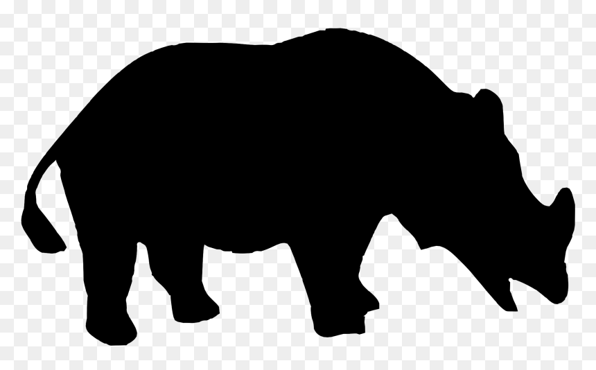 Rhinoceros Clip Arts, HD Png Download - rhinoceros png