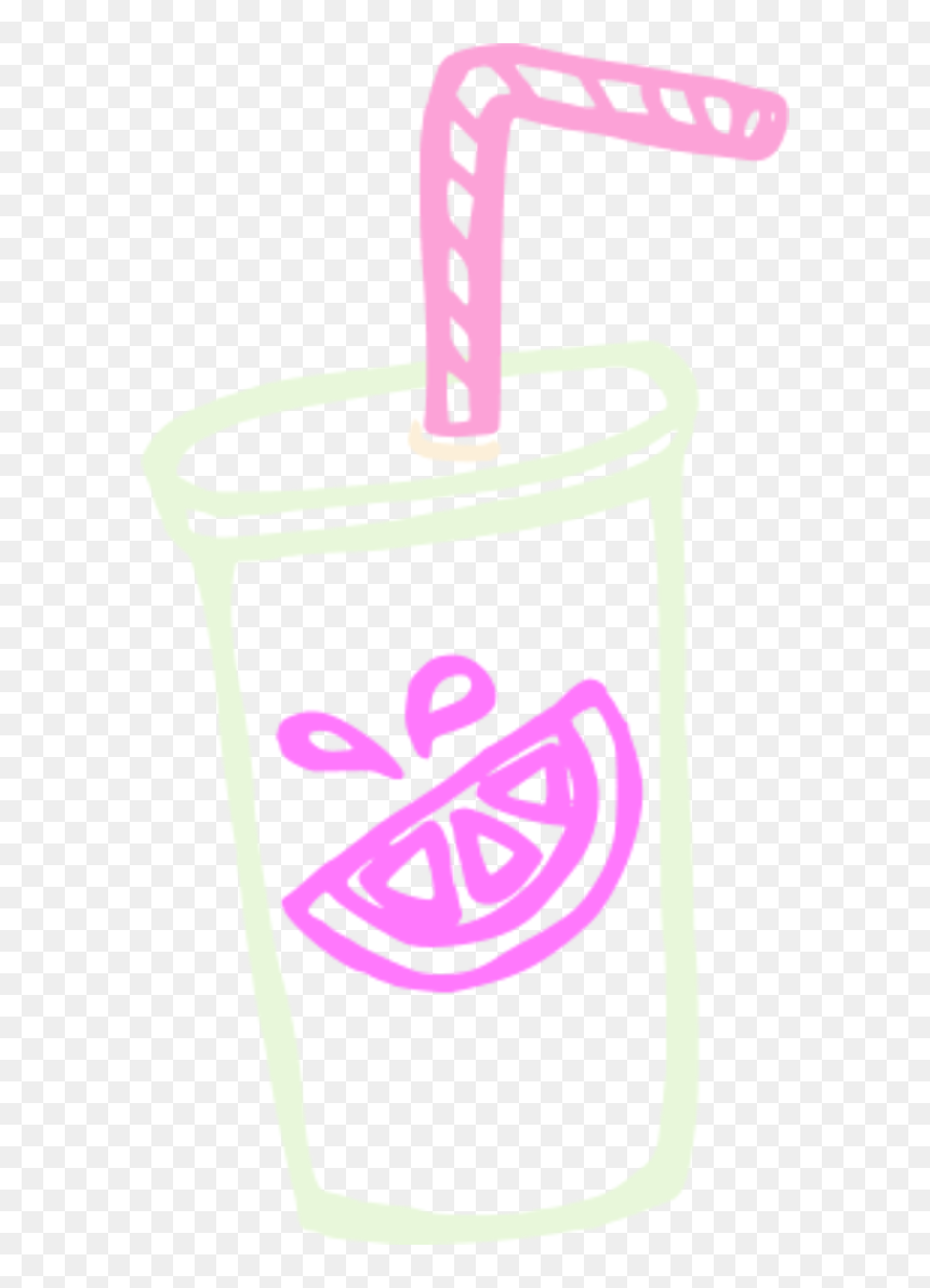 Cup Straw Clipart - Logo Cup With Straw, HD Png Download - lemonade clipart png