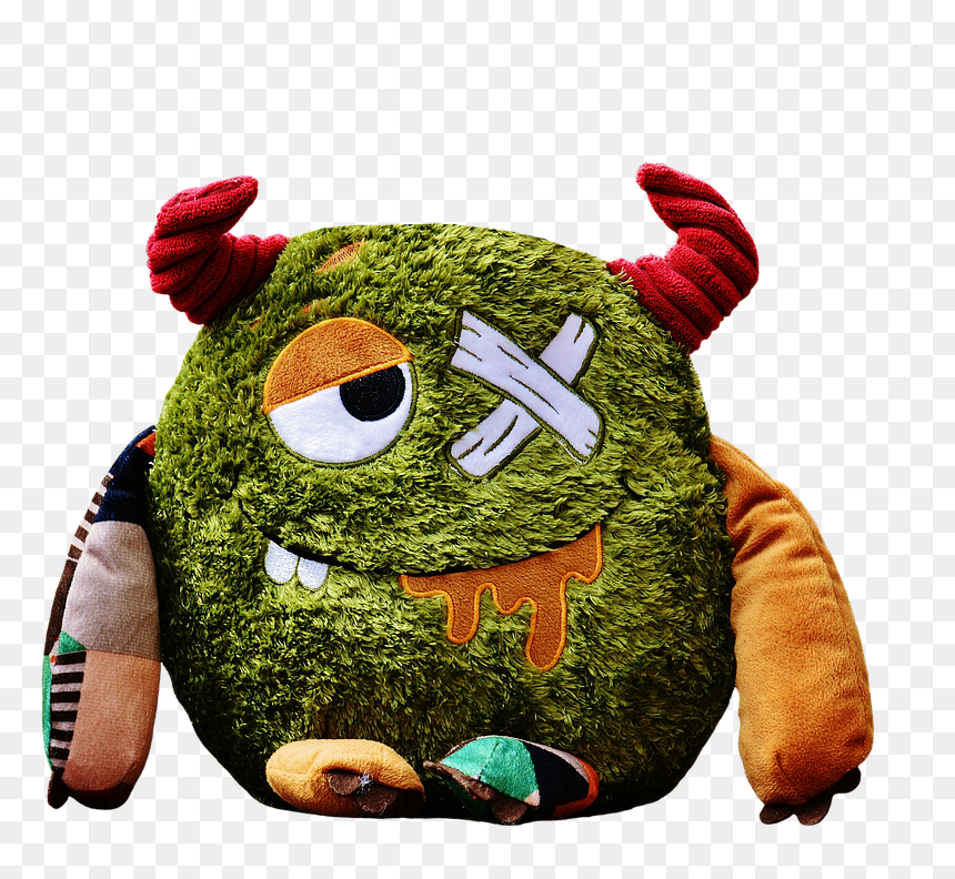 Toy Monster Png, Transparent Png - stuffed animals png