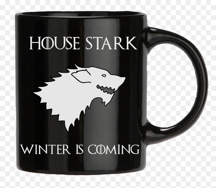 Winter Is Coming Game Of Thrones Silhouette, HD Png Download - house stark png