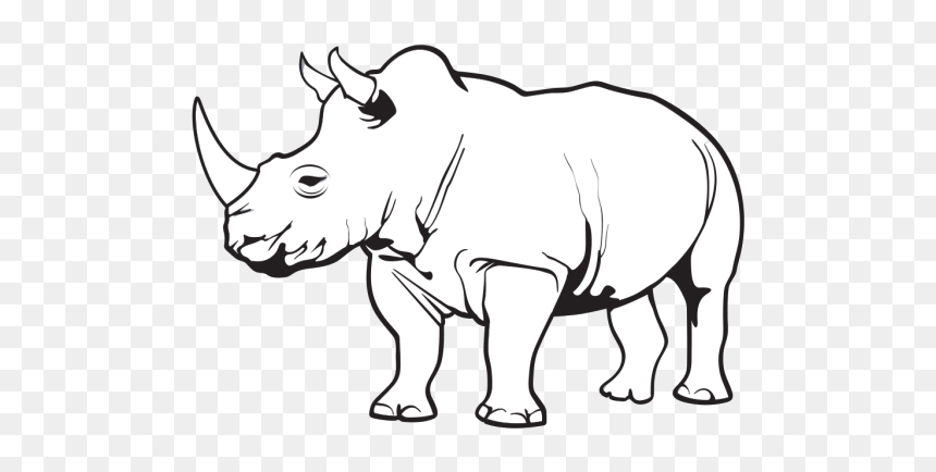Rhinoceros Png Icons - Rhino's Great Big Itch, Transparent Png - rhinoceros png