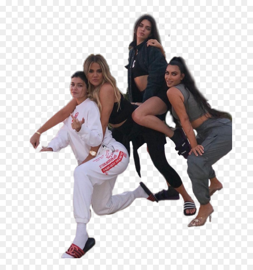 Leggings Transparent Kim Kardashian - Sister Squad Dolan Twins, HD Png Download - khloe kardashian png