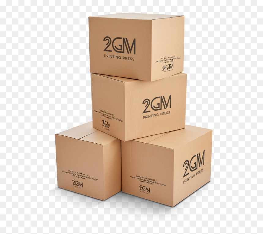 Box, HD Png Download - cardboard sign png