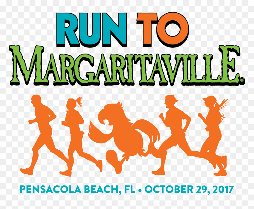 Run To Margaritaville , Png Download - Daytona Beach Map, Transparent Png - margaritaville logo png