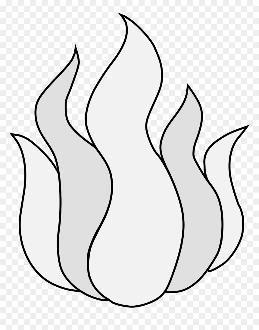 Illustration, HD Png Download - black flames png