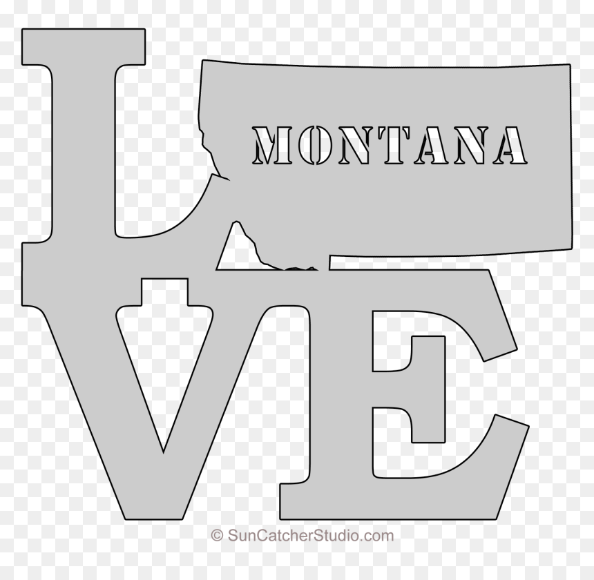 Montana Outline Png - Graphics, Transparent Png - montana outline png