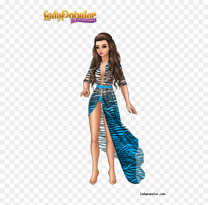 Picture - Lady Popular Fashion Arena Gothic, HD Png Download - khloe kardashian png
