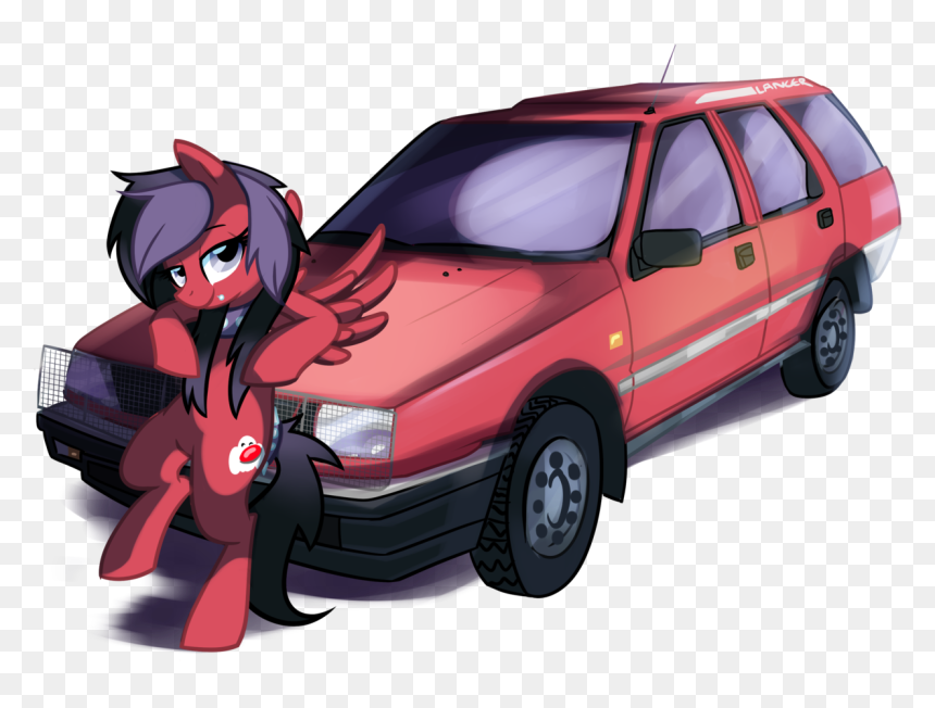 Pepooni, Car, Female, Lip Ring, Mare, Mitsubishi, Mitsubishi - Hatchback, HD Png Download - lip ring png