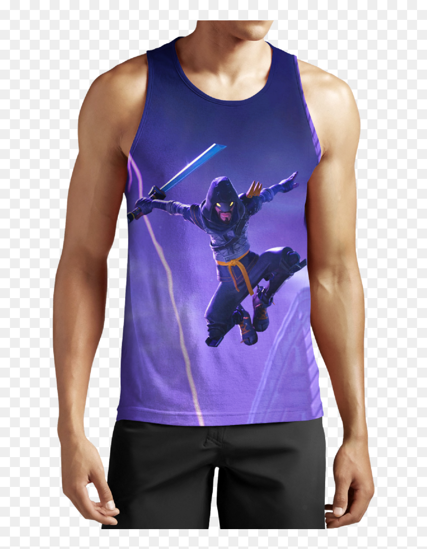 Fortnite Mythic Cloaked Star Ninja - Designer Sleeveless T Shirts, HD Png Download - ninja fortnite png