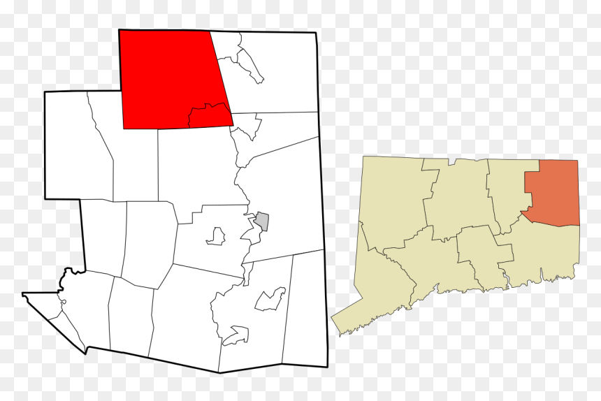 Windham County Connecticut Incorporated And Unincorporated - Connecticut, HD Png Download - woodstock png