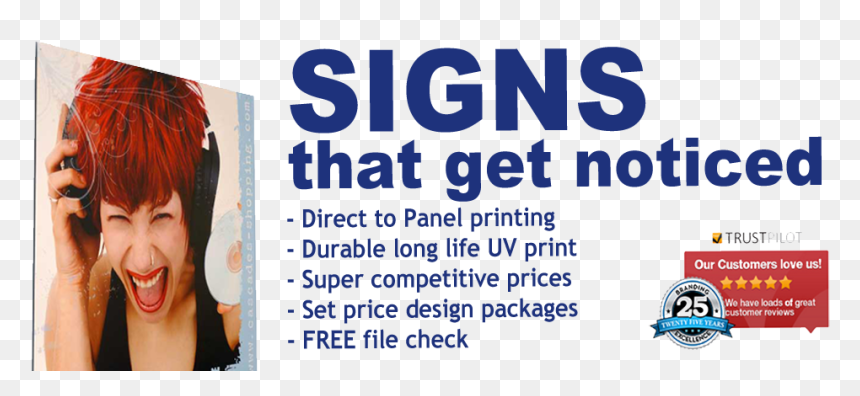 Custom Printed Signs - Poster, HD Png Download - cardboard sign png