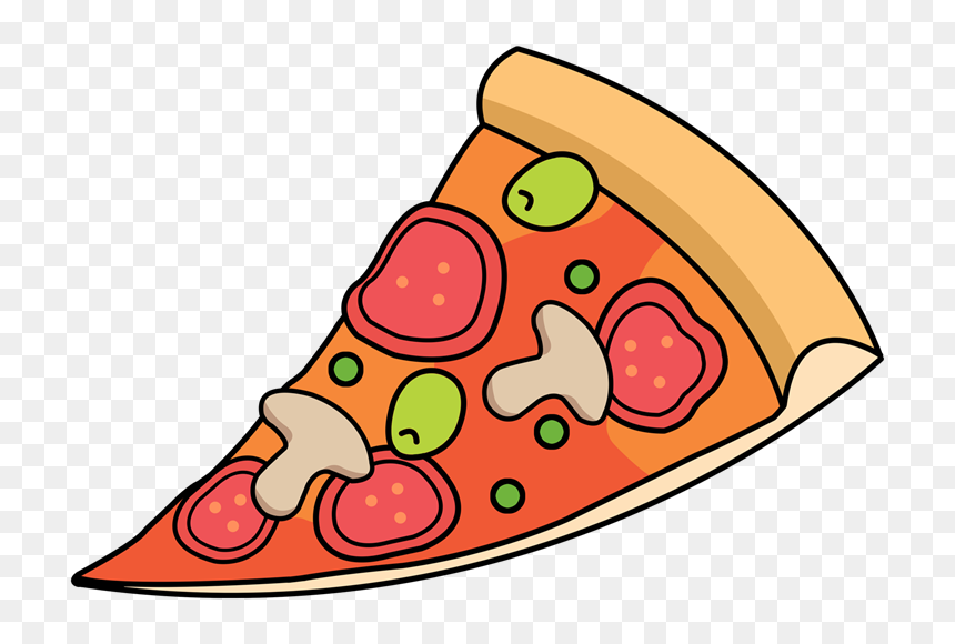 Free Cartoon Sliced Pizza Clip Art U0026middot Pizza12, HD Png Download - cartoon pizza png