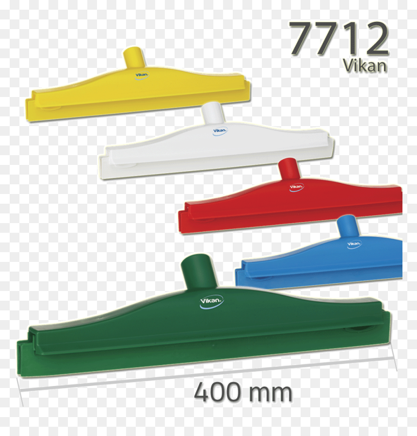 Vikan 7712 Hygienic Floor Squeegee W/replacement Cassette - Vikan Vloertrekker, HD Png Download - squeegee png