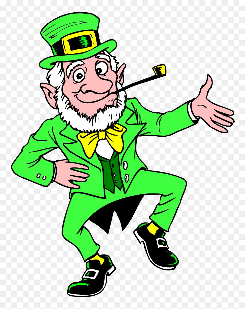 Transparent Blank Hat Png - Animated Dancing Leprechaun, Png Download - blank hat png