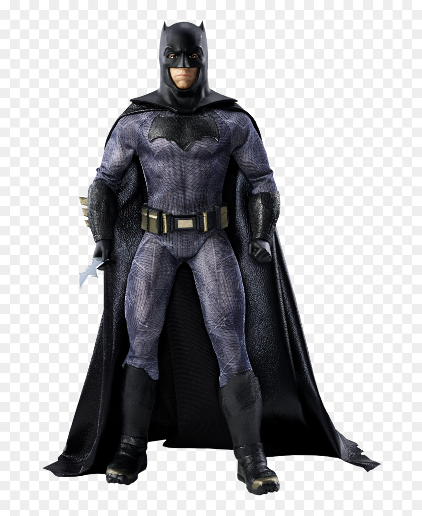 Batman Superman Dawn Of Justice Batman Black Label - Batman Doll, HD Png Download - batman arkham knight logo png
