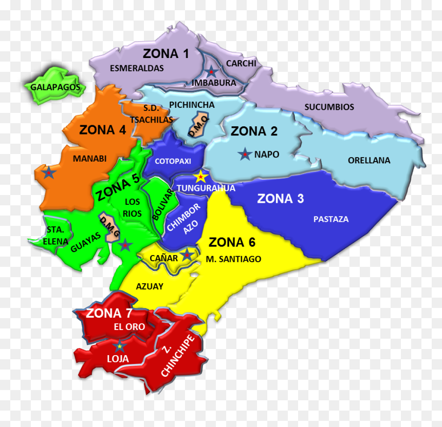 Zonas Y Distritos Del Ecuador, HD Png Download - policia png