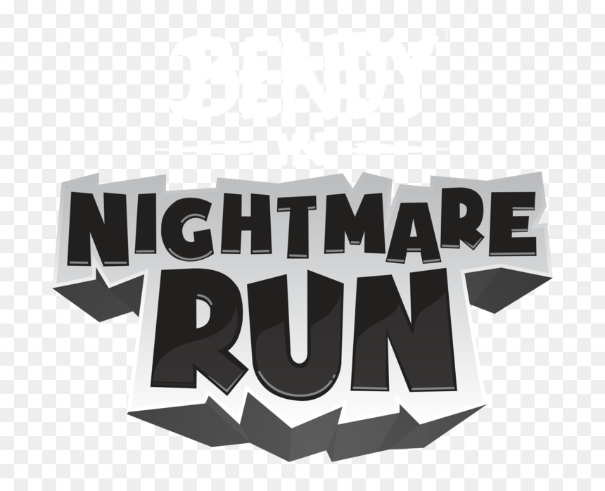 Bendy In Nightmares Run, HD Png Download - bendy and the ink machine logo png