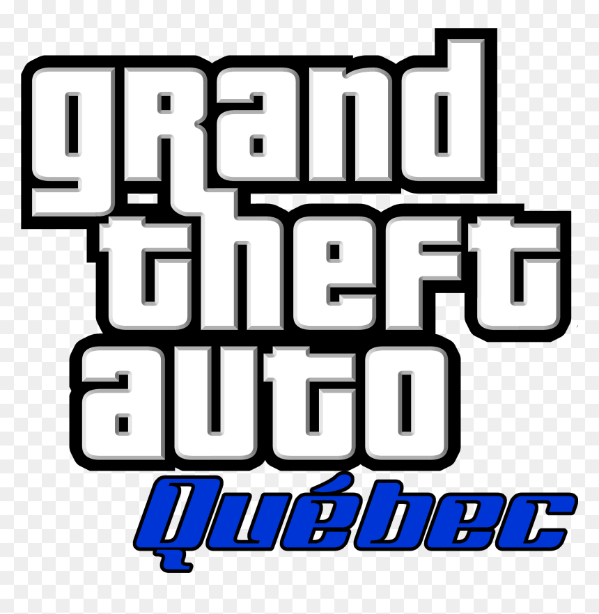 Grand Theft Auto Quebec, HD Png Download - grand theft auto logo png