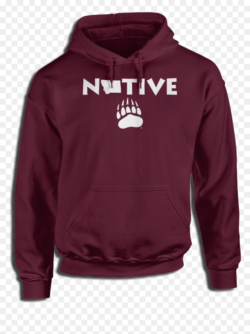 Hoodie, HD Png Download - montana outline png