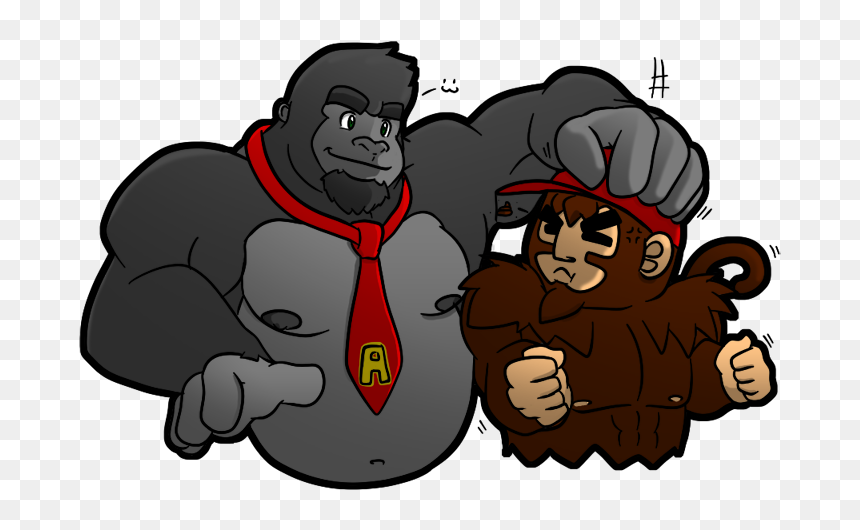 Let"s Play Some Donkey Kong Country For Real - Donkey Kong Muscle, HD Png Download - kong skull island png