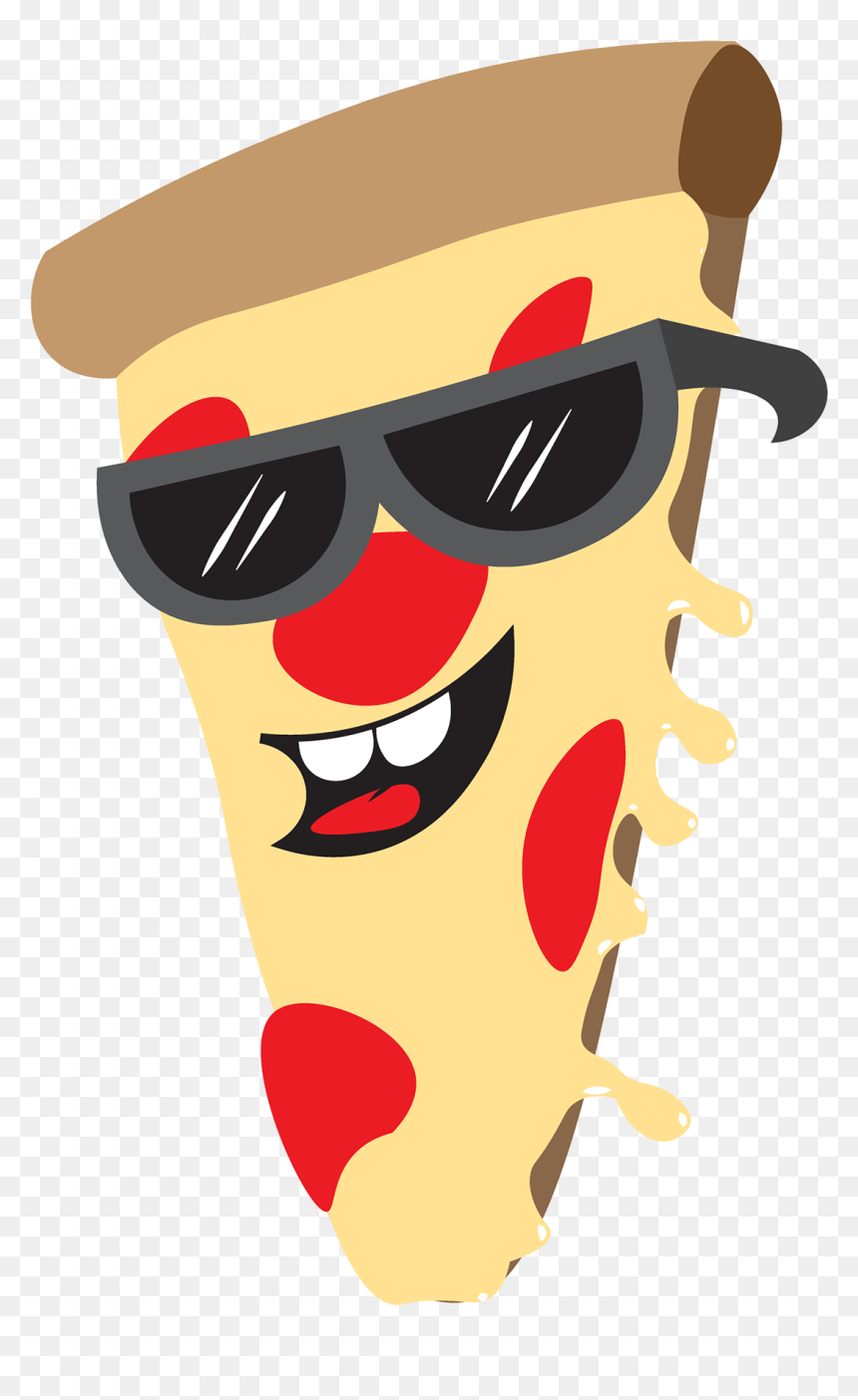 Pizza Is A Food Piece Inspired My By Admiration For - Cartoon, HD Png Download - cartoon pizza png