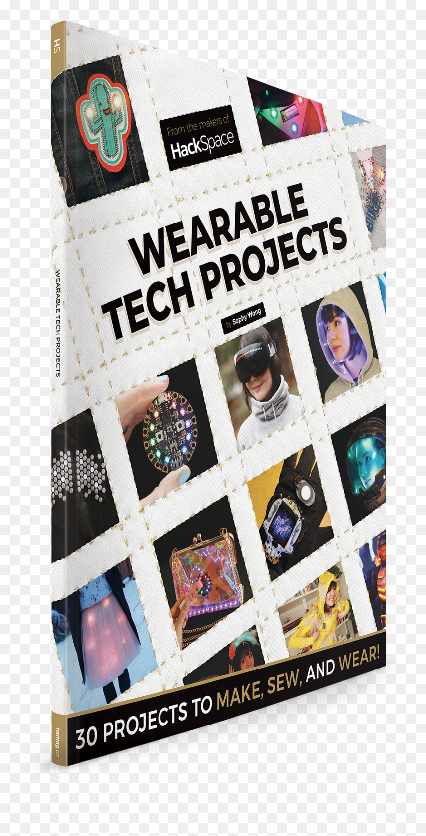 Sophy Wong Hackspace Wearable Tech Projects Book - Patchwork, HD Png Download - faze rug png