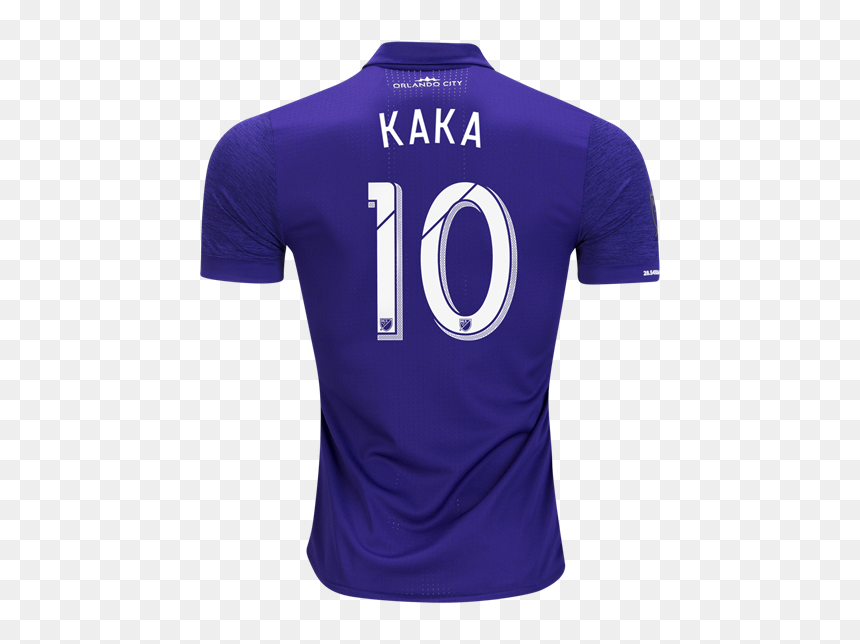 Orlando City Sc 2017 Home Jersey Kaka - Polo Shirt, HD Png Download - orlando city logo png