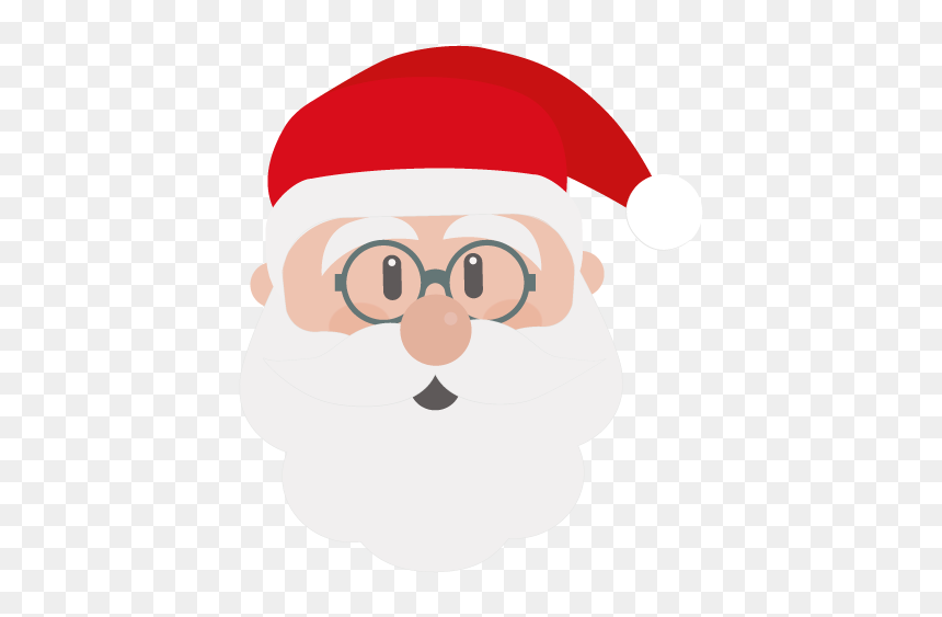 Rosto Papai Noel Clipart Clipart Transparent Library - Kartka Od Świętego Mikołaja, HD Png Download - papai noel png