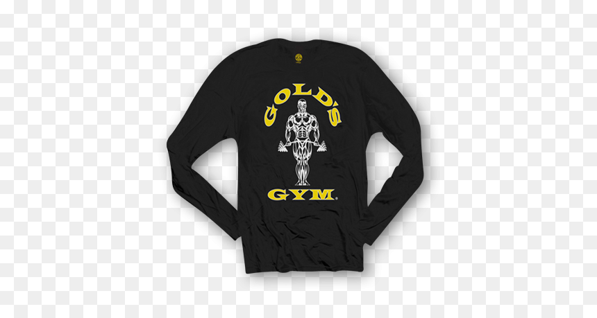 Sweater, HD Png Download - gold's gym logo png