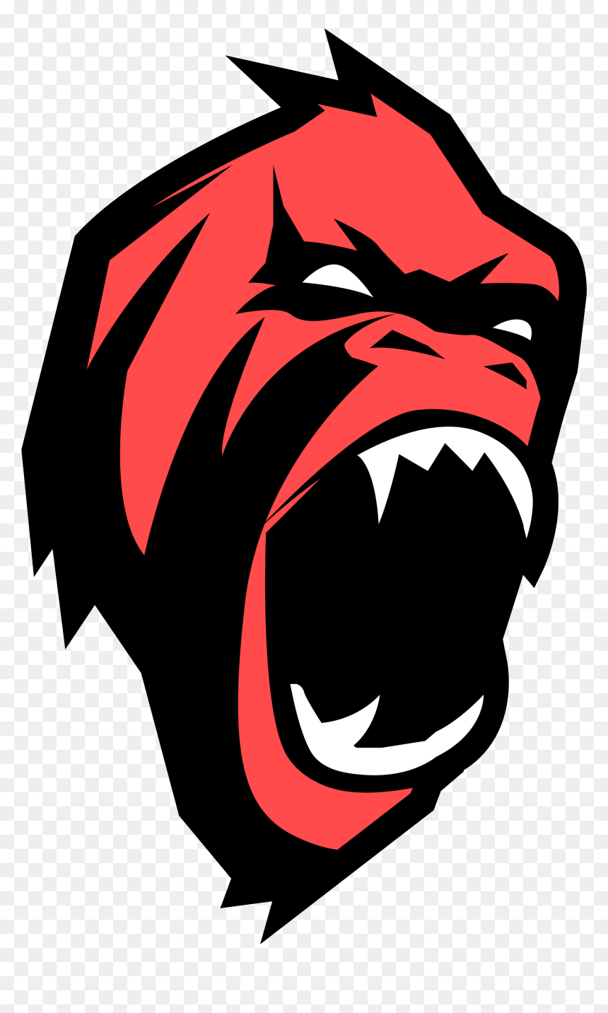 Png Free Ape Clipart Gorilla Head - Logo Free To Use, Transparent Png - house stark png