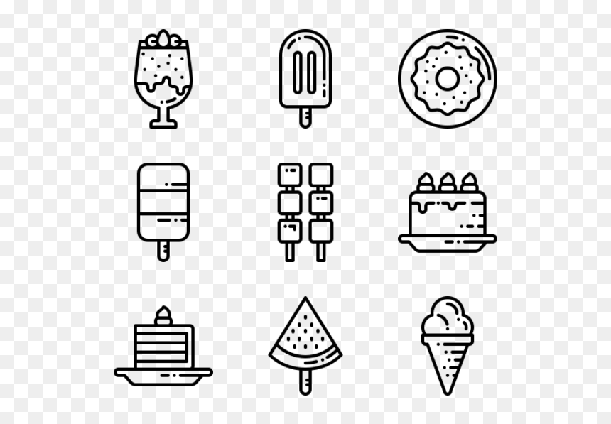 Icon, HD Png Download - birthday cake icon png
