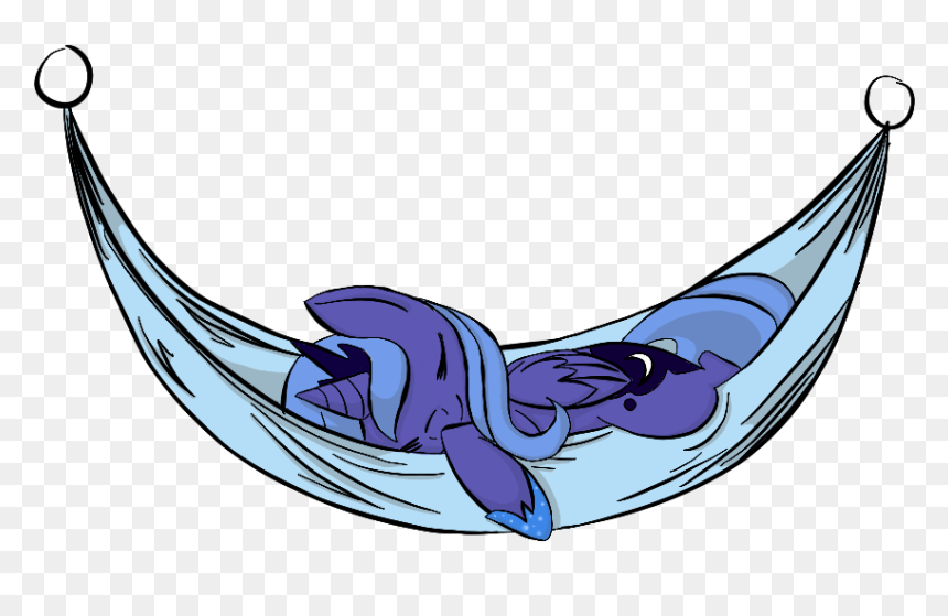 Sleepy Hammock Ponies- Unicorn Vector By Linkling On, HD Png Download - unicorn vector png