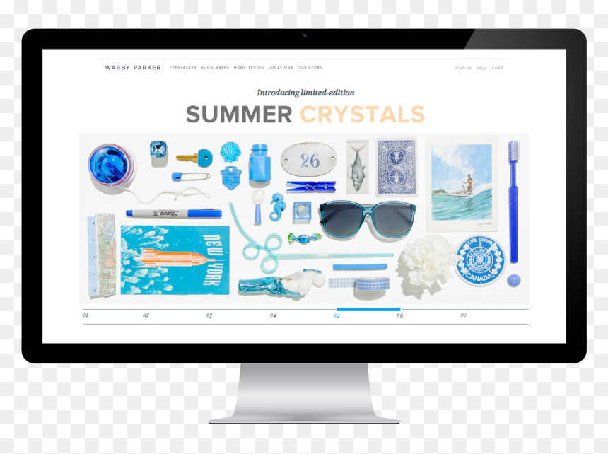 Computer Monitor, HD Png Download - warby parker logo png
