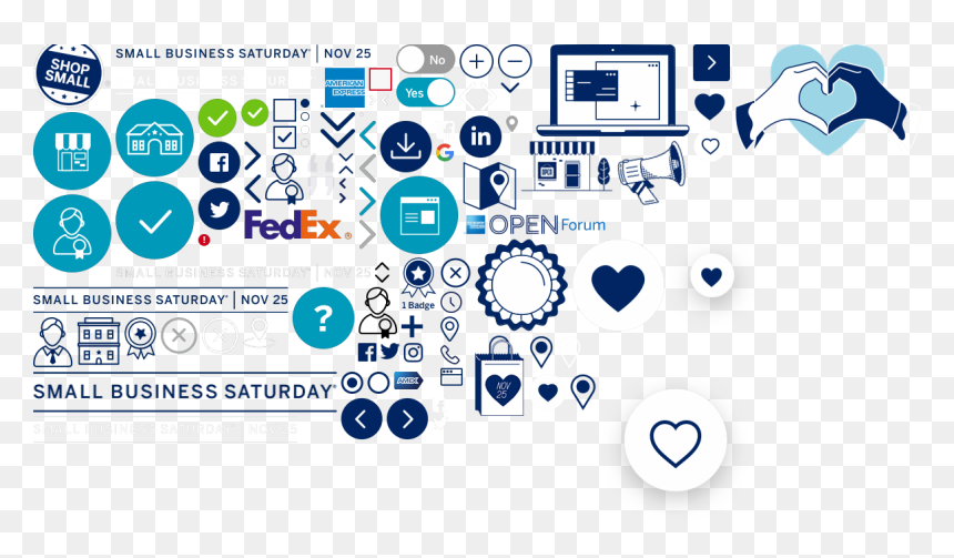 Fedex, HD Png Download - small business saturday png