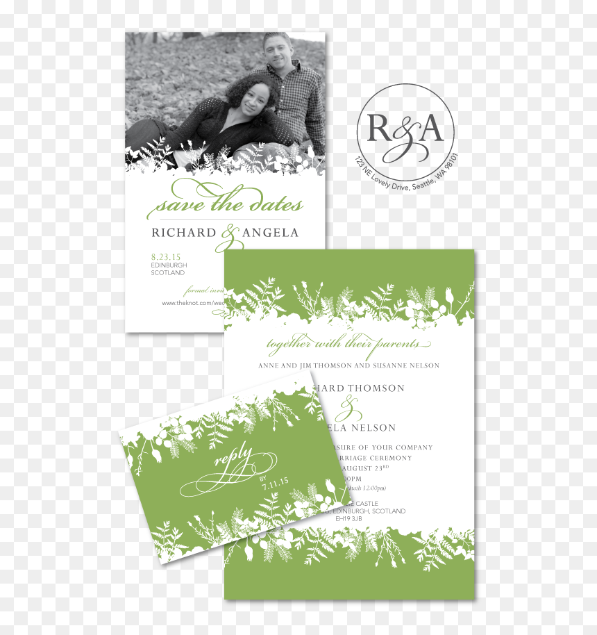 Drawing, HD Png Download - save the date stamp png