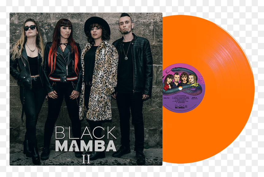 Black Mamba Ii Limited Edition Orange Lp - Black Mamba Band, HD Png Download - black mamba png