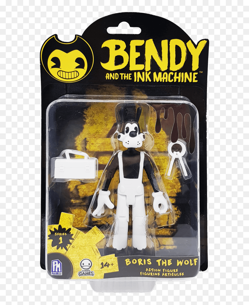 Bendy And The Ink Machine Action Figures, HD Png Download - bendy and the ink machine logo png