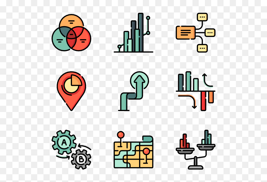 Icon, HD Png Download - statistics icon png