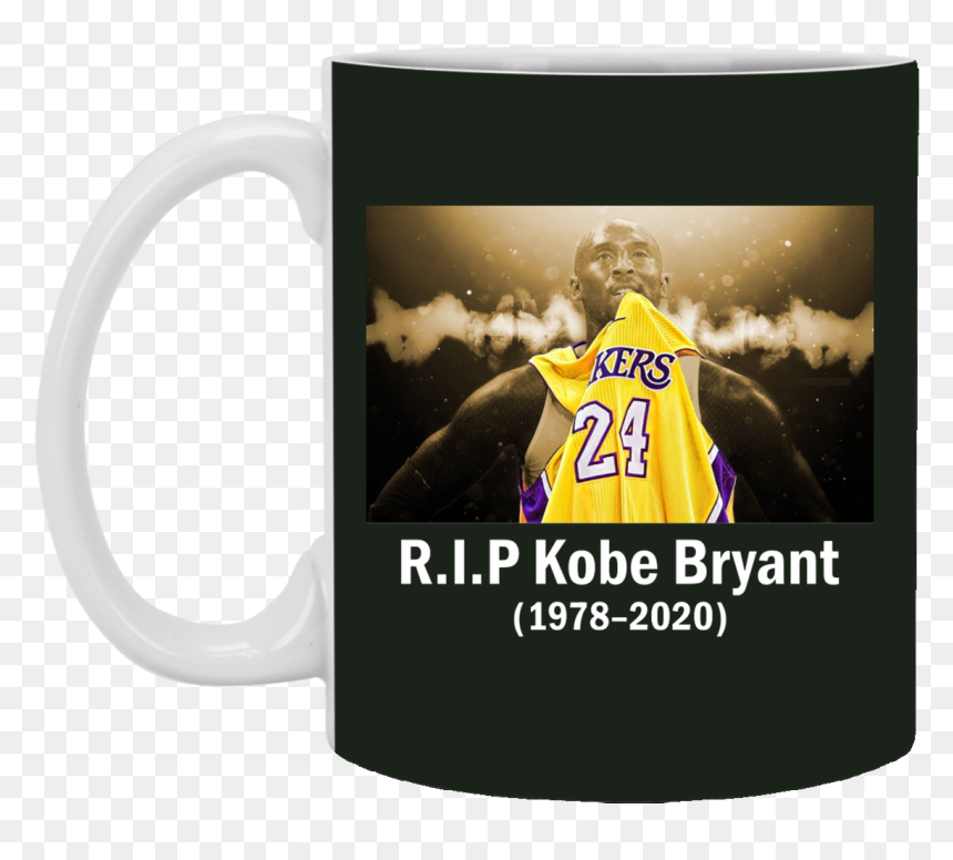 Rip Black Mamba Kobe Bryant 1978-2020 Mug, Necklace - Full Screen Kobe Bryant, HD Png Download - black mamba png
