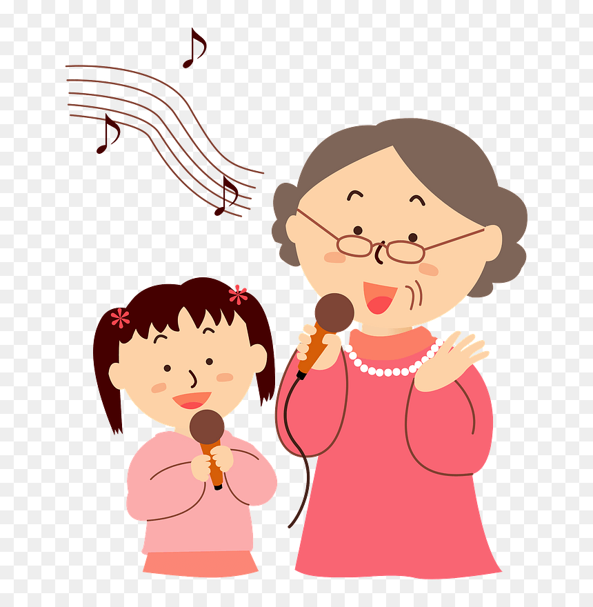 Karaoke Singing Clipart - ありがとう ファーム 岡山 カラオケ, HD Png Download - karaoke singer png