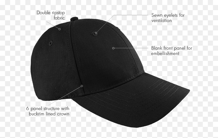 Baseball Cap, HD Png Download - blank hat png