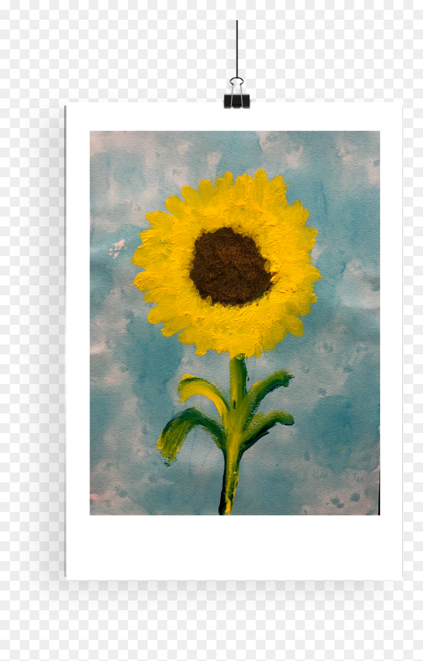 Sunflower, HD Png Download - binder clips png